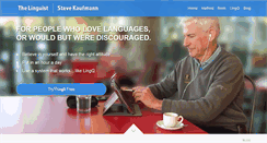 Desktop Screenshot of blog.thelinguist.com